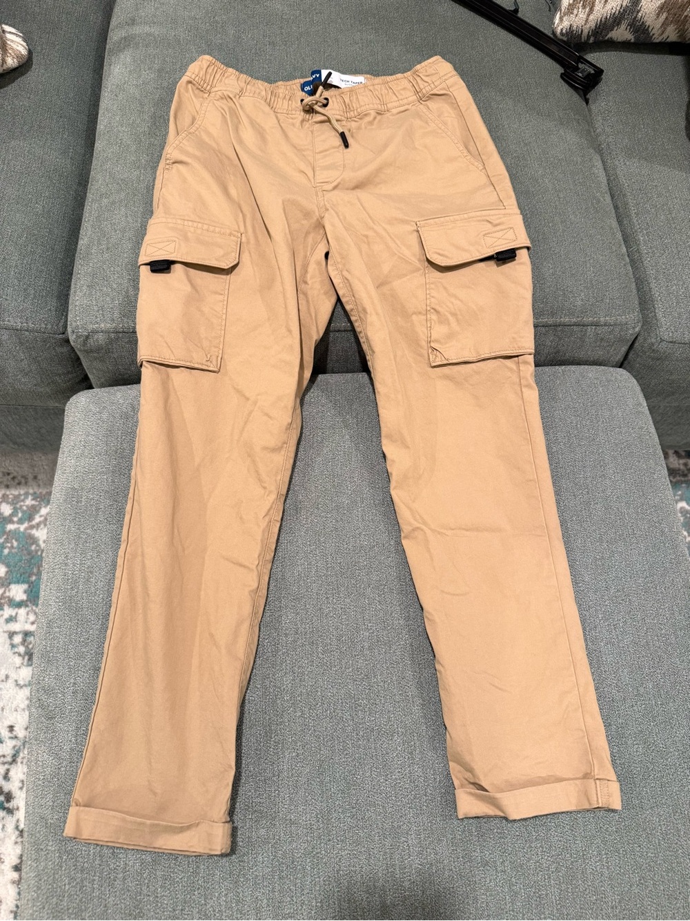 Old Navy Boys Built-In Flex Tapered Tech Cargo Pants